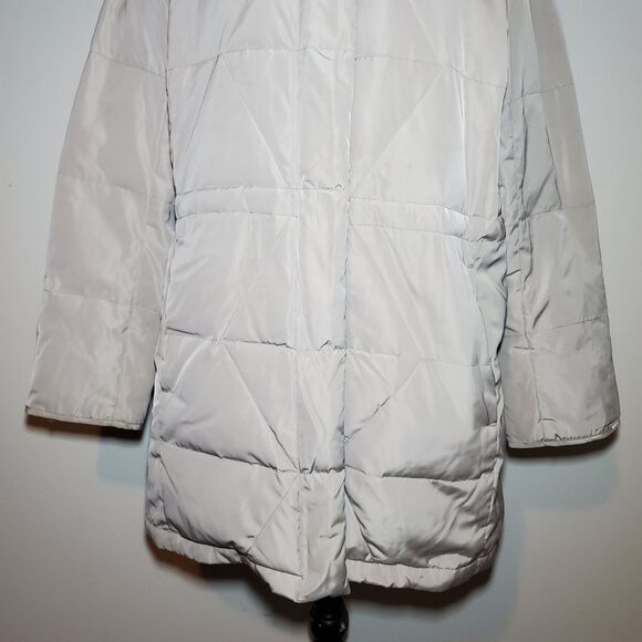 Lands' End Women's Down Filled Puffer Coat Size L - Picture 3 of 14